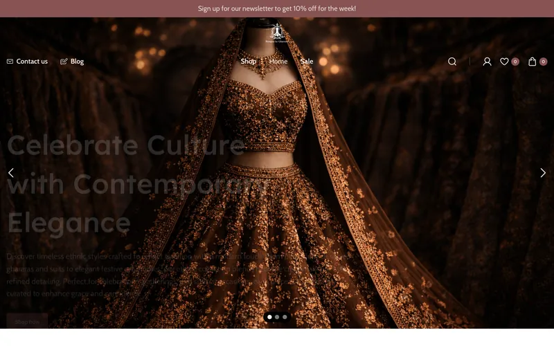 Screenshot of demo.rawebtech.com